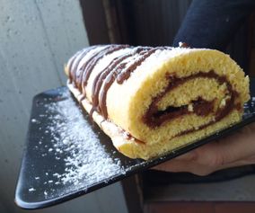 roll with nutella